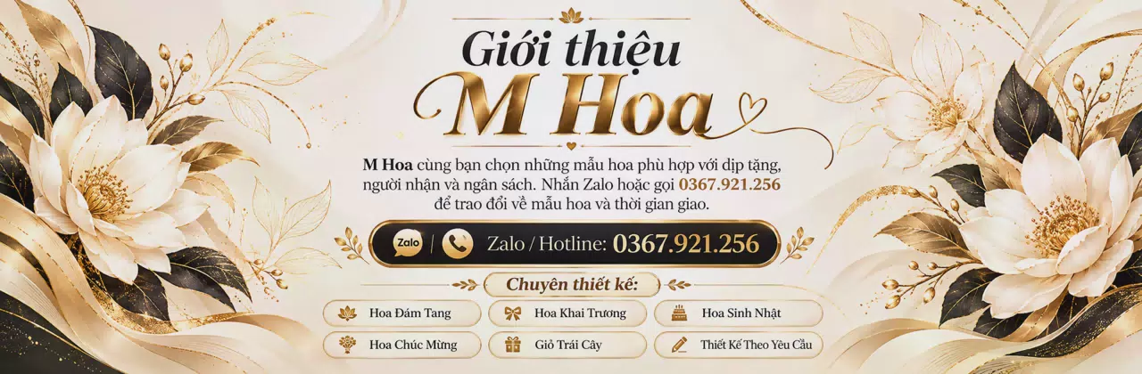 Ảnh bìa Shop hoa tươi Mỹ Hào - Gửi sự quan tâm qua từng món hoa